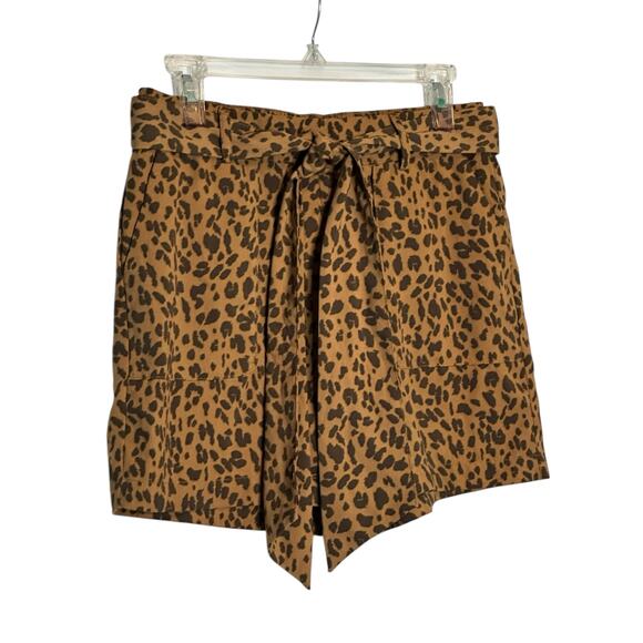 A new day animal print belted shorts size Medium - Picture 12 of 12